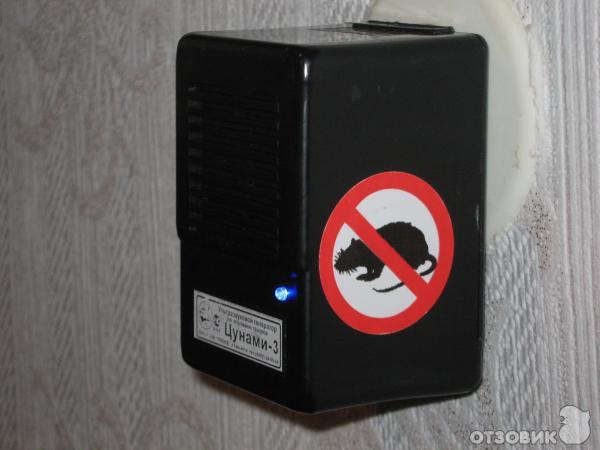 Ультразвуковое устройство для отпугивания крыс, мышей и других грызунов Цунами - 3 фото
