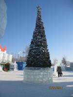 Ледовый городок (Россия, Новосибирск) фото