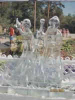 Ледовый городок (Россия, Новосибирск) фото