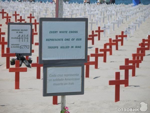 пляж в Санта Монике