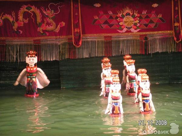 Театр водяных кукол Вьетнам фото