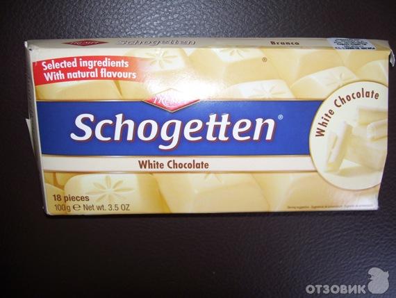 Шоколад Schogetten фото