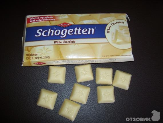 Шоколад Schogetten фото