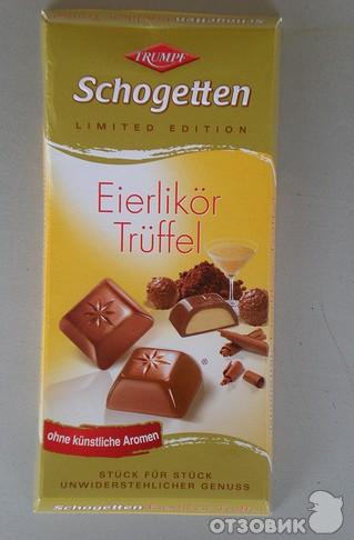 Шоколад Schogetten фото