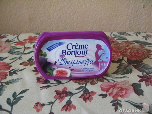 отзыв, сыр-крем творожный, Creme Bonjour, Джульетта, фото