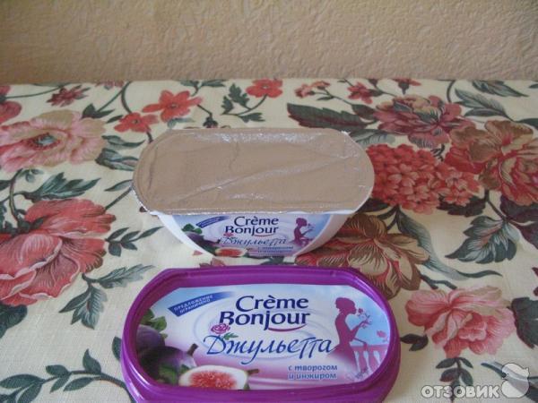 отзыв, сыр-крем творожный, Creme Bonjour, Джульетта, фото