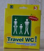 Туалет персональный одноразовый Travel WC для мужчин, женщин и детей фото