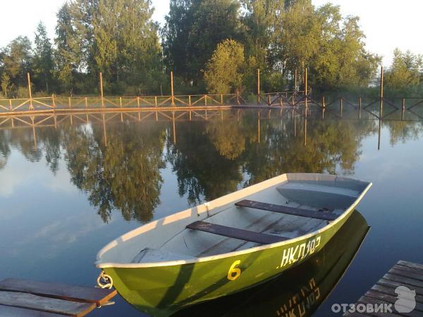 База отдыха Великое озеро на Вельё фото