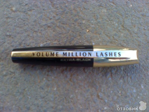 Тушь для ресниц Loreal Volume MILLION LASHES Экстра-чёрная фото