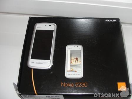 Сотовый телефон Nokia 5230 фото