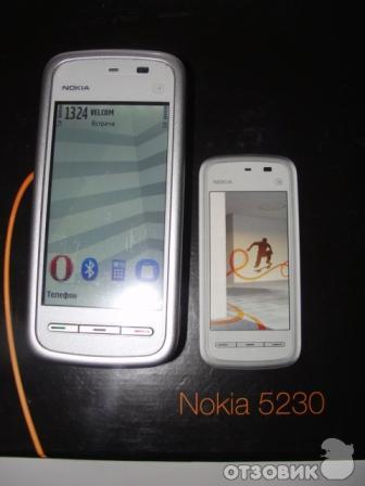 Сотовый телефон Nokia 5230 фото