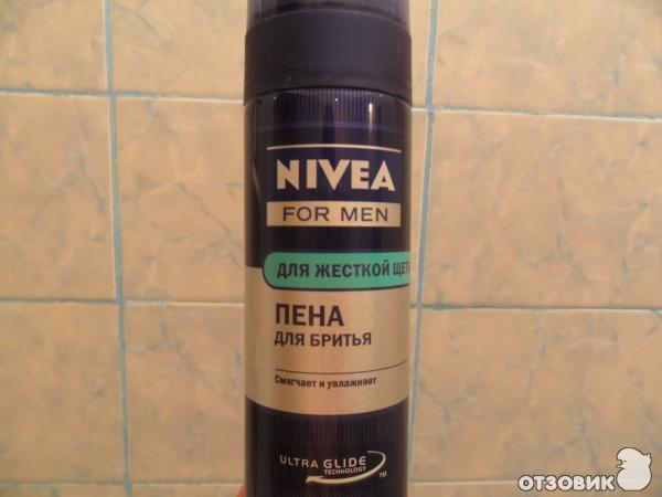 Пена для бритья Nivea for men фото