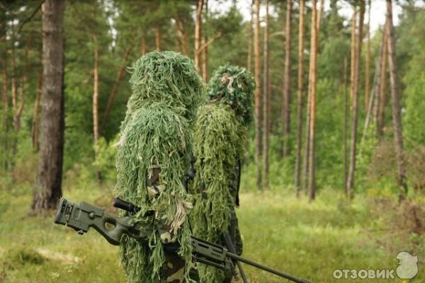 Костюм KE Tactical Снайпер-2 рип-стоп с налокотниками и наколенниками multicam