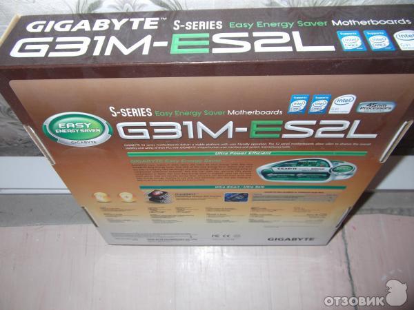 Материнская плата Gigabyte GA-G31M-ES2L (rev:2.4) 