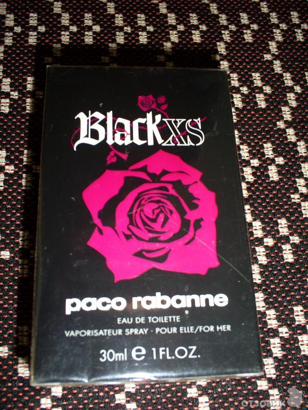 Женские духи Paco Rabanne Black XS фото