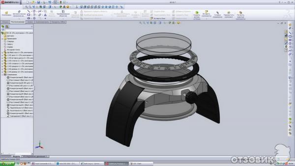 Программа автоматизированного проектирования SolidWorks 2007 фото