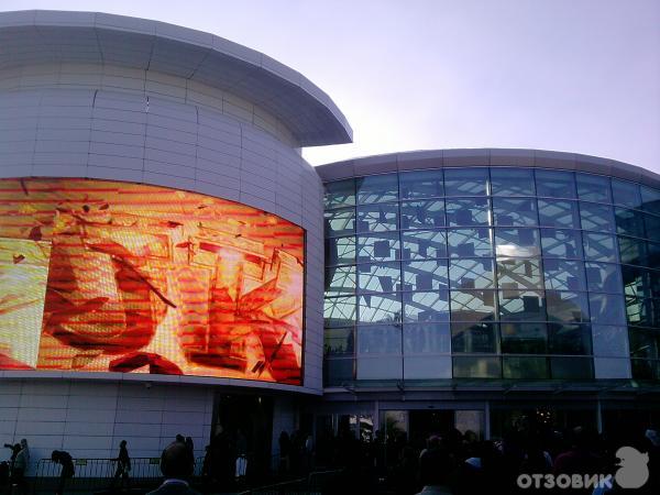 Самый большой в Африке торгово-развлекательный центр Morocco Mall фото