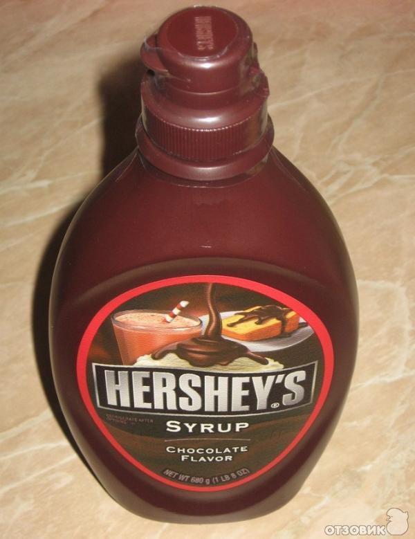 Сироп кондитерский Hershey`s Шоколадный фото